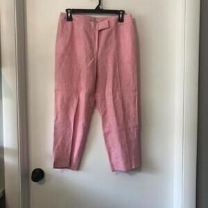 J. McLaughlin Pink Cropped Pants